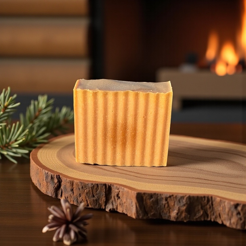 Handcrafted Goat’s Milk Soap in Mahogany Teakwood